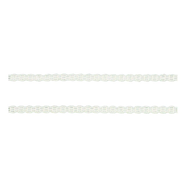 Schumacher Sullivan Tape Narrow Indoor/Outdoor In Green For Sale