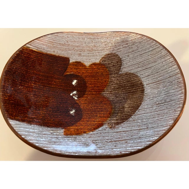 Studio Del Campo Cloud Enamel 1960 Bowl For Sale - Image 12 of 13