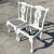 White Vintage Regency White Ball and Claw Foot Carved Chippendale Chairs - a Pair For Sale - Image 8 of 11