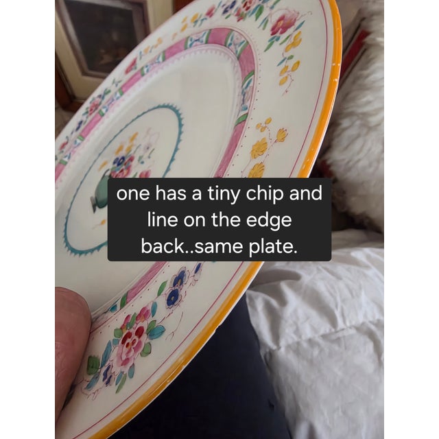 Royal Doulton Urn Pattern Dinner Plates Set of Fifteen For Sale In San Antonio - Image 6 of 7