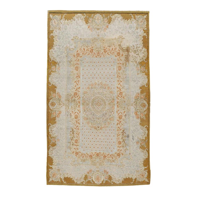 Galerie Shabab Collection Early 20th Century Turkish Souf Hereke Rug For Sale