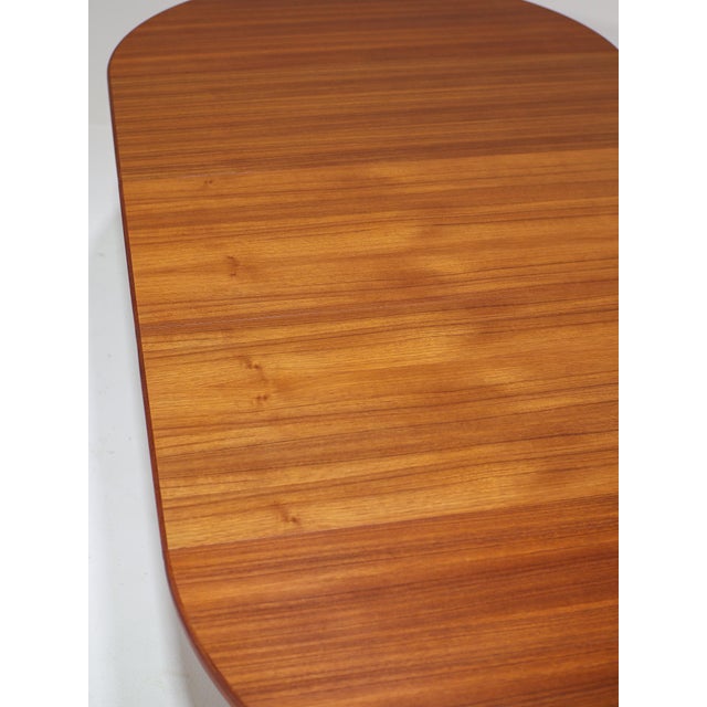 Model 55 Extendable Dining Table in Teak by Omann Jun, Denmark, 1960s For Sale - Image 16 of 18