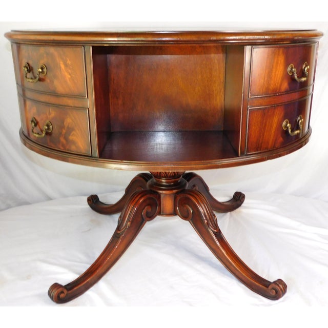 This is a nice, solid piece that sits level and stable on the floor, and it rotates smoothly without catching, tilting, or...
