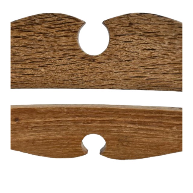 Wood Vintage Danish Oak Dining Chairs by Henning Kjærnulf, 1960s, Set of 6 For Sale - Image 7 of 8