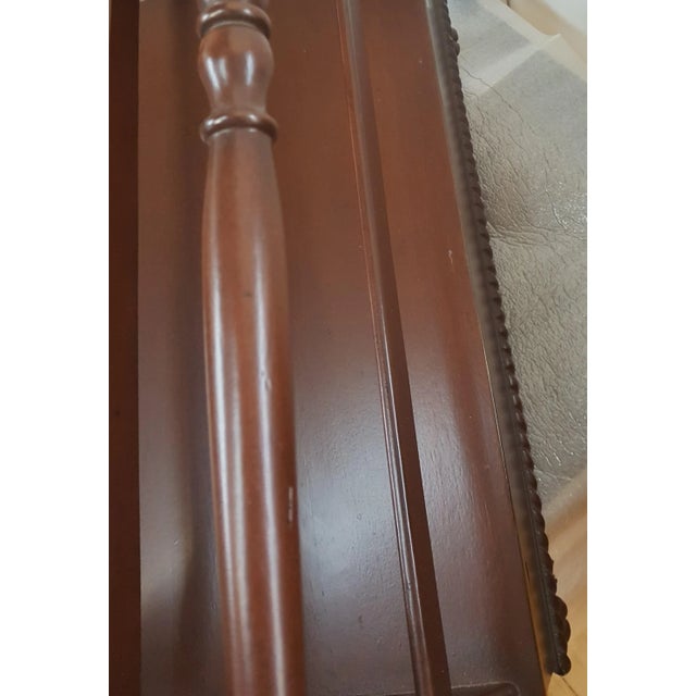 Hickory Chair Furniture Company Hickory Chair Mt Vernon Canterbury Magazine Rack For Sale - Image 4 of 7