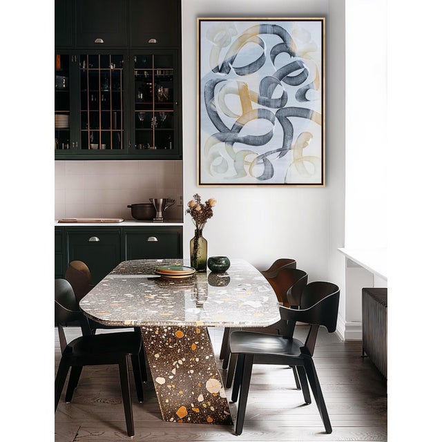 Framed Original Painting Titled Wrapped by Pamela Harmon For Sale - Image 4 of 10