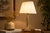 NeoclassicalBrass Classical Column Table Lamp with Ornate Capital and Square Pedestal, Europe, 1950s For Sale - Image 3 of 17