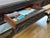 Vintage Chinese Chippendale Style Flip-Top Console Dining Table For Sale - Image 4 of 5