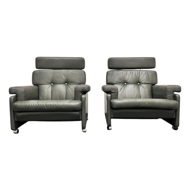Mid-Century Leatherette Armchairs from Arch, Spicka, 1970s, Set of 2 For Sale