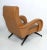 Metal Mid-Century Modern Leatherette Armchair in Marco Zanuso Style, Italy, 1970s For Sale - Image 7 of 9