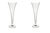 Modern La Grande Dame Champagne Glasses by Veuve Clicquot, 2000, Set of 2 For Sale - Image 3 of 8