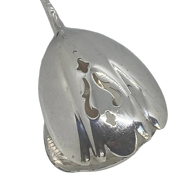 Late 20th Century Gorham Glossy Silver Plate Heritage OnePiece Salad