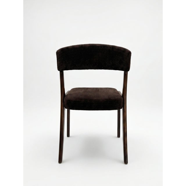 Vintage Gondole Model Velvet Chairs from Baumann, 1960, Set of 4, in Flawless conditions. Designed 1960 to 1969 This piece...