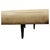 French Jansen Style L Shape Leather Bench With Nailhead Detail For Sale - Image 3 of 5