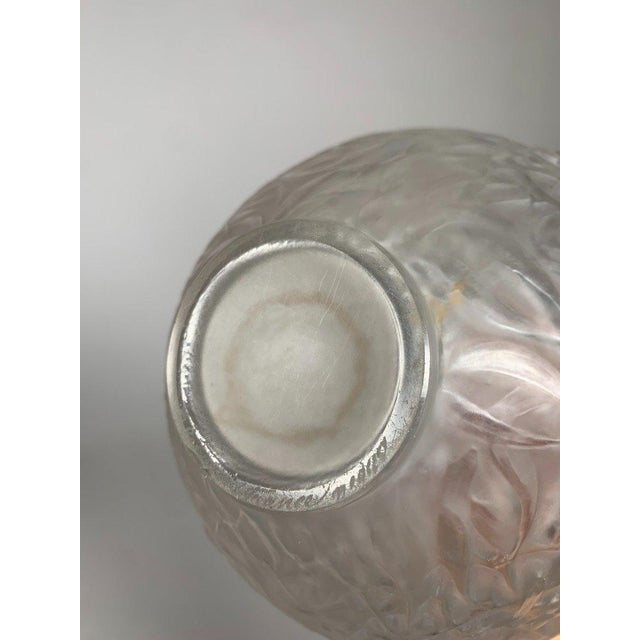 René Lalique (1860-1940) Vase, "Milk" Model, Glass, 1920, Art Nouveau For Sale - Image 6 of 10