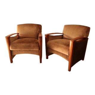 Nemschoff Club Chairs - a Pair For Sale
