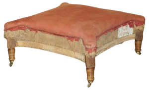 Large Early Victorian Footstool, 1860s