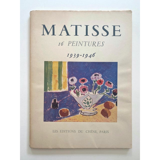 Henri Matisse Vintage 1946 Lmtd Edtn French Fine Art Lithograph Print " Danseuse Asssise Dan Un Fauteuil " 1942 For Sale - Image 10 of 12