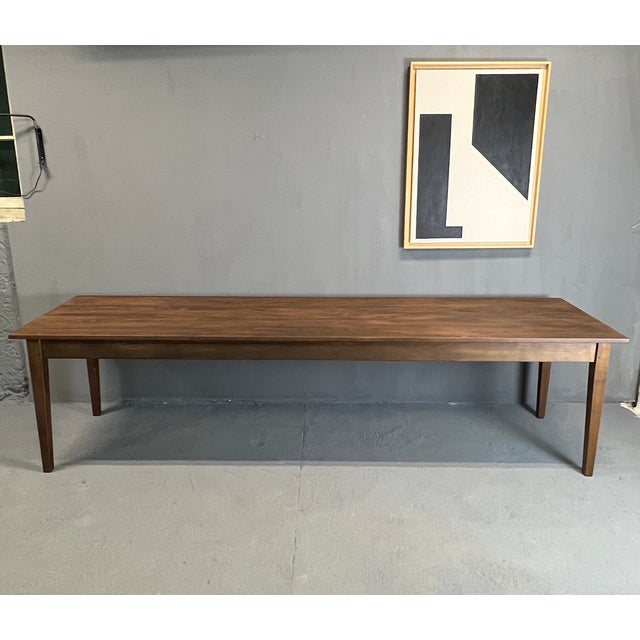 Big Farm Table in Ash with Zone Feet For Sale - Image 13 of 13