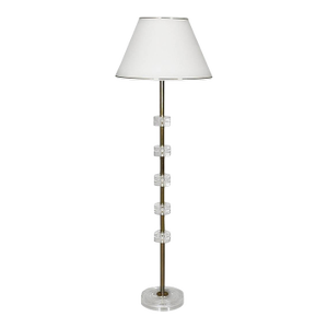 1960s Scandinavian Floor Lamp by Carl Fagerlund for Orrefors