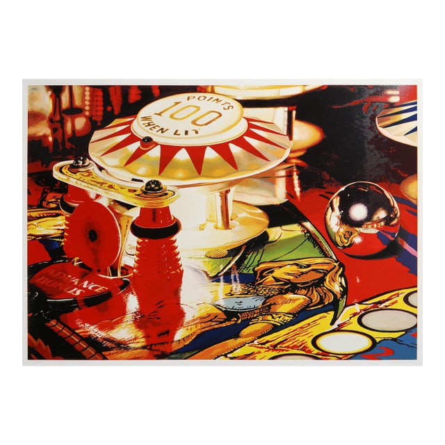 Charles Bell, the Viking, Photorealist Screenprint For Sale