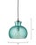 Coastal Style Blue Textured Glass Clark Pendant For Sale In Washington DC - Image 6 of 6