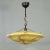 Marbled Opaline and Burnished Brass Pendant, Germany, 1930s For Sale - Image 3 of 17