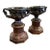 19th Century Pair of Italian Bronze Grand Tour Urns For Sale