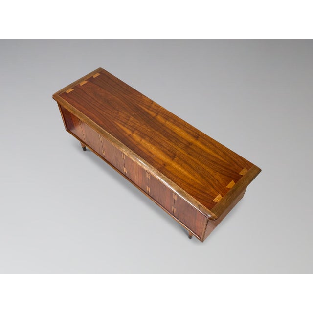 Vintage Lane Acclaim Walnut Cedar Blanket Chest For Sale - Image 10 of 18