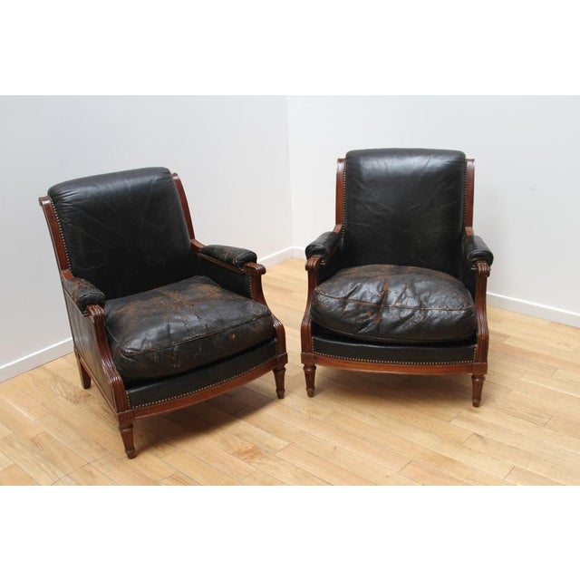 Set of Louis XVI Armchairs For Sale - Image 11 of 11