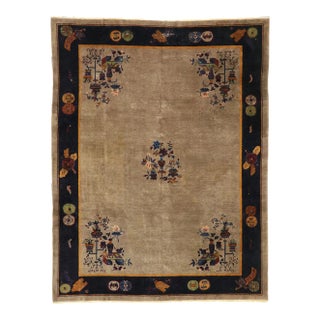 Antique Chinese Peking Rug - 08'10 x 11'06 For Sale