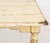 Provincial Distressed White Painted Pine Dining Table For Sale - Image 9 of 13