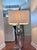 Contemporary Organic Modern Regina Andrew Tall Amber Silver Toned Driftwood Style Table Lamps For Sale - Image 3 of 8
