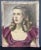 Vintage 1940s Portrait Painting of Woman in Purple Dress For Sale - Image 4 of 4