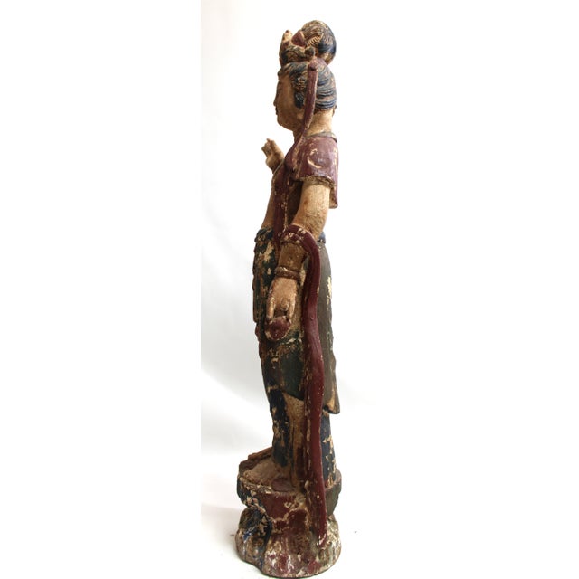 Quan Yin Empress of Compassion Goddess Statue For Sale - Image 12 of 16