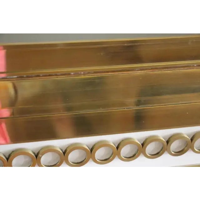 1960s Beige and Gray Tinted Murano Glass Chest of Drawers, 1960s For Sale - Image 5 of 13