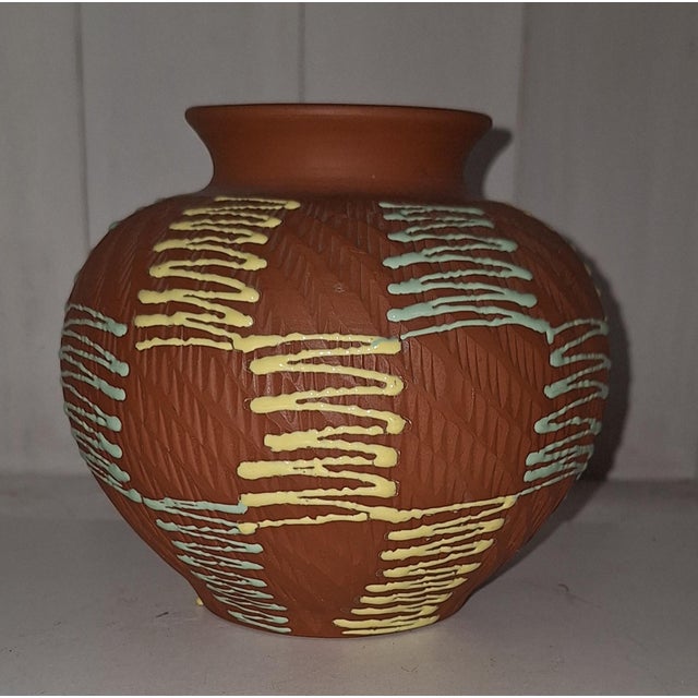 1960s Vintage German Ceramic Vase, 1960s For Sale - Image 5 of 5
