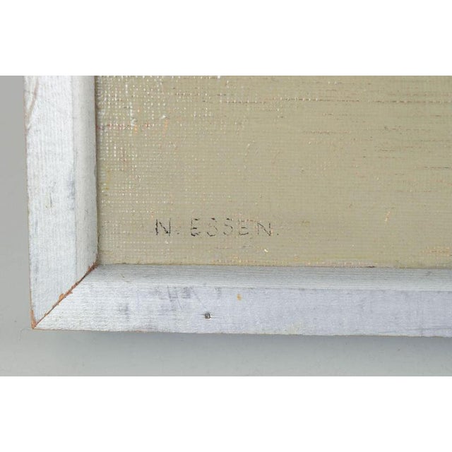 Nils Von Essen, Landscape, 1970s, Oil Painting on Canvas For Sale - Image 4 of 6