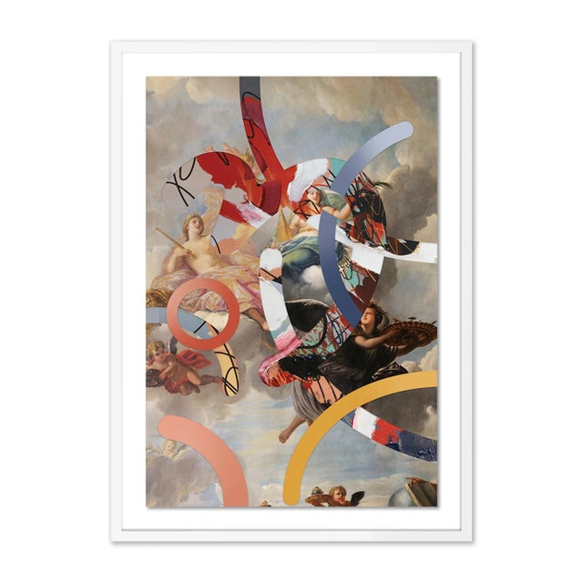 Coup d'Esprit Tender Meditation I by Coup d'Esprit, Art Print in White Frame, Medium For Sale - Image 4 of 4
