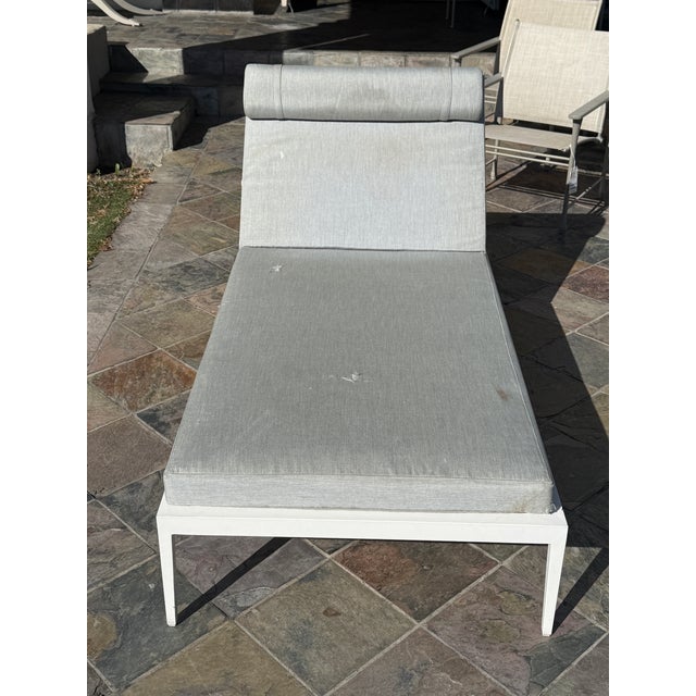 JANUS et Cie Janus Et Cie Outdoor Chaise Lounge For Sale - Image 4 of 11