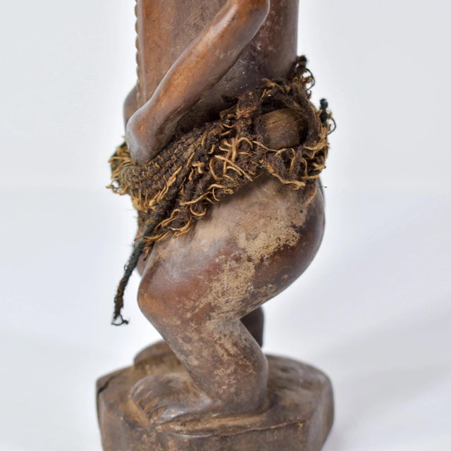Early 20th Century Tabwa Figure Miniature 11 Inch For Sale - Image 4 of 12