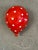 Ceramic Wall Balloon Sculpture - Red Polka Dot For Sale - Image 4 of 10