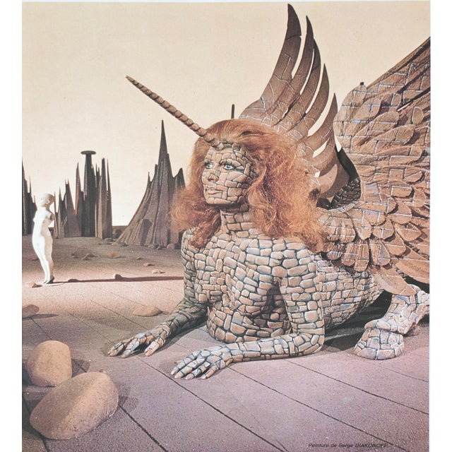 Original The Sphinx Poster by Serge Diakonoff, 1982 For Sale - Image 3 of 3