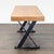 2020s Moe's Industrial Style Desk With Solid Wood Top and Metal Legs For Sale - Image 5 of 11