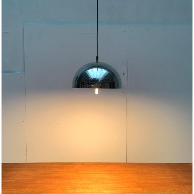 Mid 20th Century Mid-Century German Space Age Dome Pendant Lamp from Staff Leuchten, 1960s For Sale - Image 5 of 18
