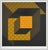 Abstract Late 20th Century Geometrical Abstract Yellow Silkscreen Victor Vasarely For Sale - Image 3 of 6