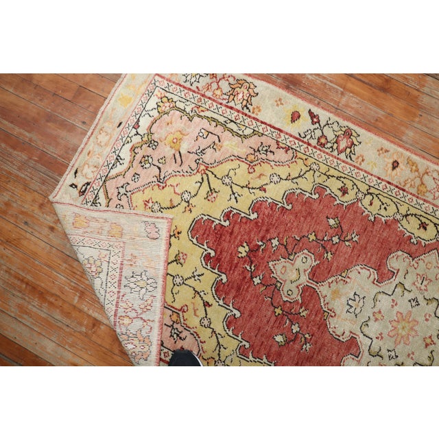 Vintage Oushak Runner - 3'3" x 12'6" For Sale - Image 12 of 18