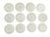 Traditional Mikasa Bone China Buckingham A6 002 Narumi Japan Best Quality 12 Salad Plates For Sale - Image 3 of 6