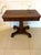 Antique Regency Rosewood and Brass Inlaid Card or Console Table with Fold Over Top, 1860s For Sale - Image 12 of 12