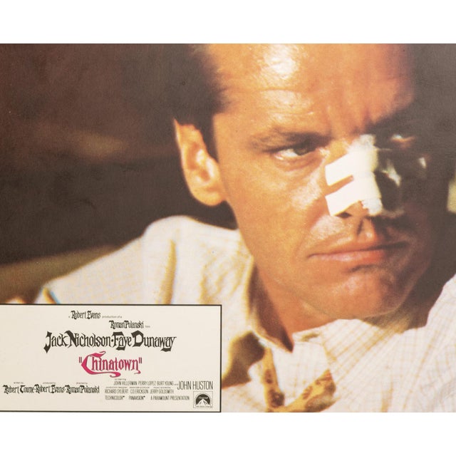 Chinatown 1974 Vintage Lobby Card #1 Chinatown is a 1974 American neo-noir mystery film directed by Roman Polanski from a...